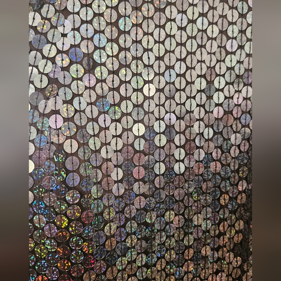 NITELINE Vintage Della Roufogali Bronze Sequinhalter longevening gown.Size4 NWT - Picture 6 of 16